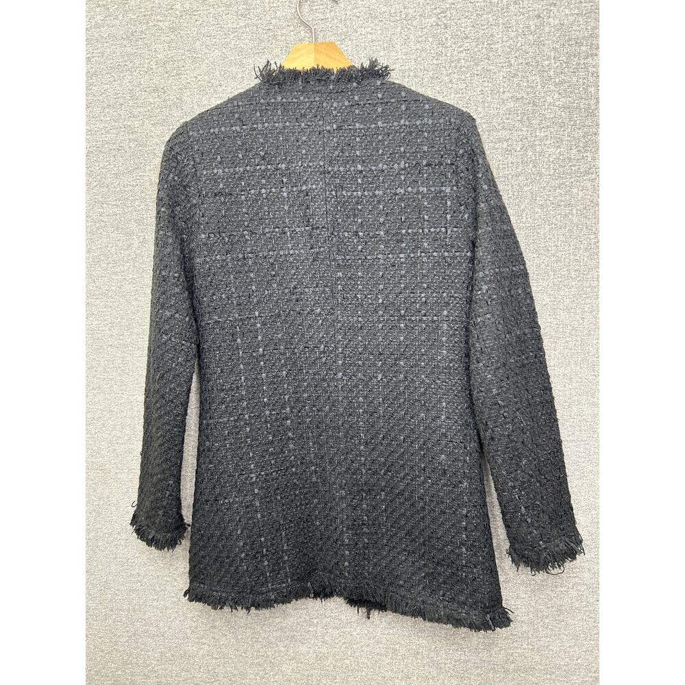DOLCE CABO TWEED JACKET PEARL BUTTON, SIZE XS - Picture 2 of 6